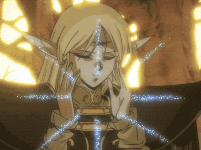 Elf Forming A Power Ball GIF
