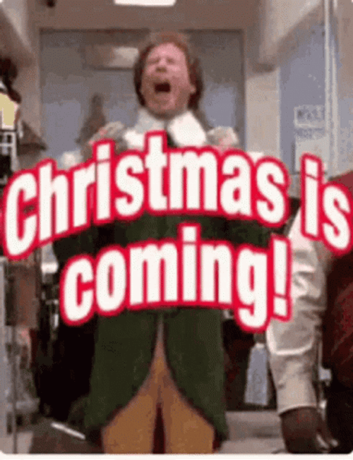 Elf Meme Christmas Is Coming GIF