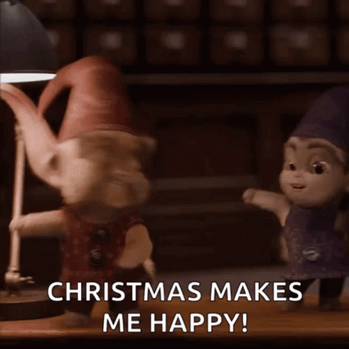 Elf Meme Christmas Makes Me Happy GIF