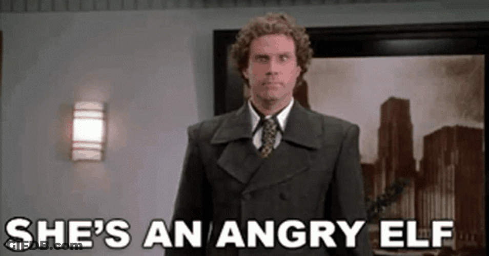 Elf Meme She's An Angry Elf GIF