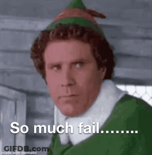 Elf Meme So Much Fail GIF
