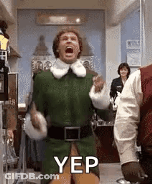 Elf Meme Yep GIF