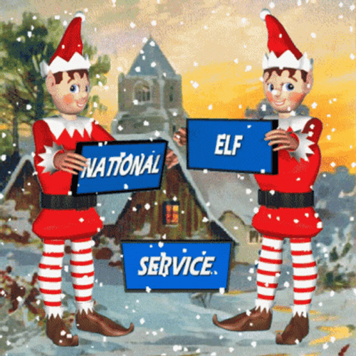 Elf On The Shelf Moving Elf Service GIF