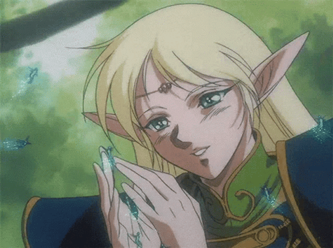 Elf Releasing Fairies GIF