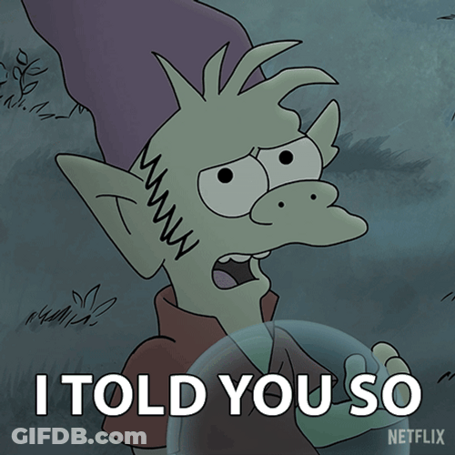 Elfo I Told You So GIF