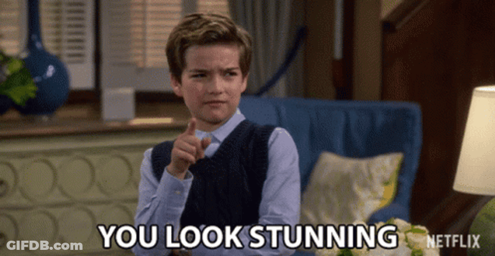 Elias Harger You Look Stunning Gorgeous GIF