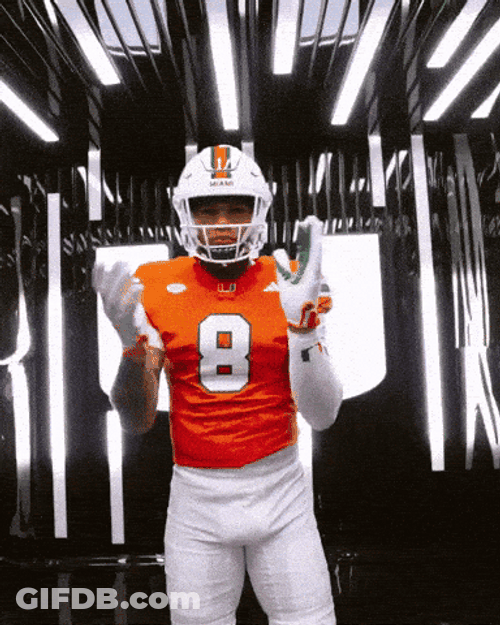 Elijah Arroyo Miami Hurricanes GIF