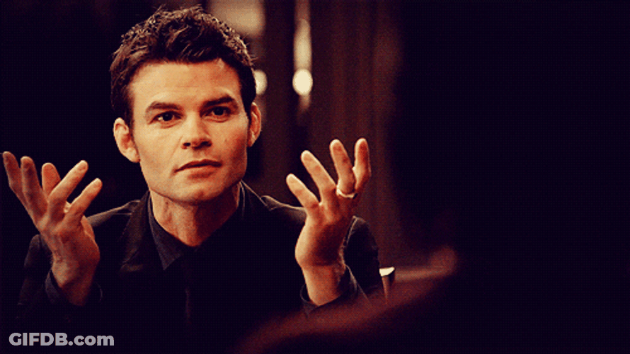 Elijah Mikaelson Vampire Diaries Closed Fist GIF