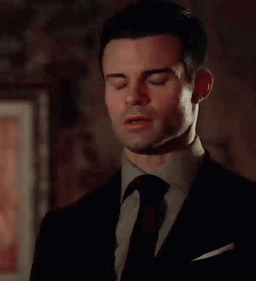 Elijah Mikaelson Vampire Diaries Frustrated GIF