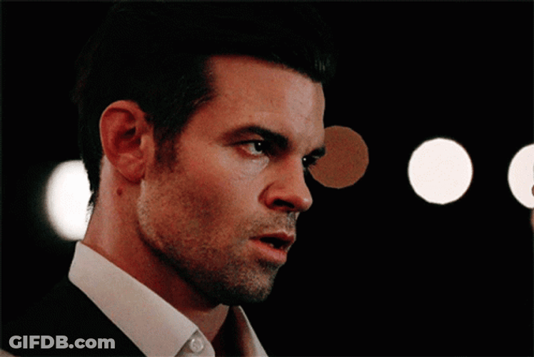 Elijah Mikaelson Vampire Diaries Furious GIF