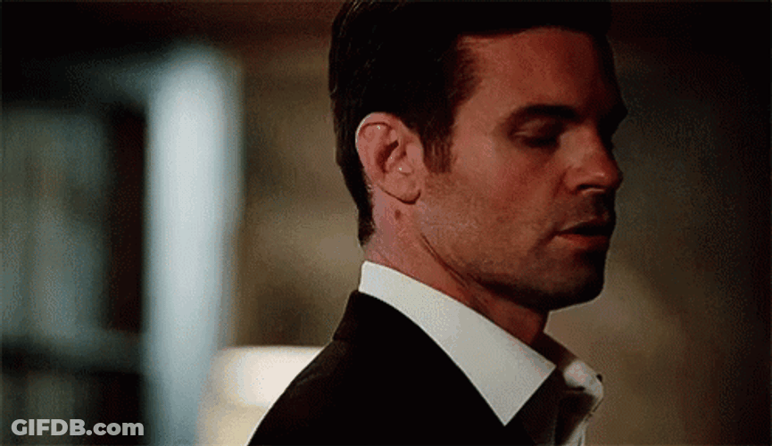 Elijah Mikaelson Vampire Diaries Look GIF