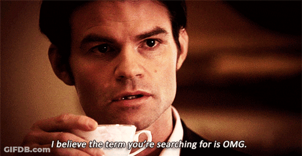 Elijah Mikaelson Vampire Diaries OMG GIF