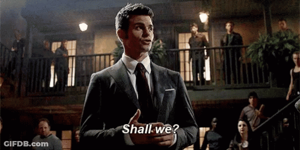 Elijah Mikaelson Vampire Diaries Shall We GIF