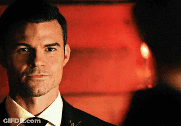 Elijah Mikaelson Vampire Diaries Talking GIF