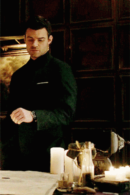 Elijah Mikaelson Vampire Diaries Time GIF