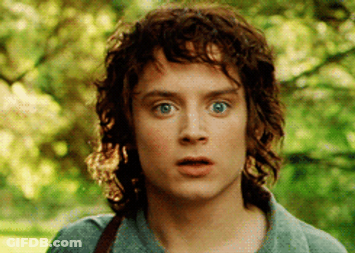 Elijah Wood Interested GIF