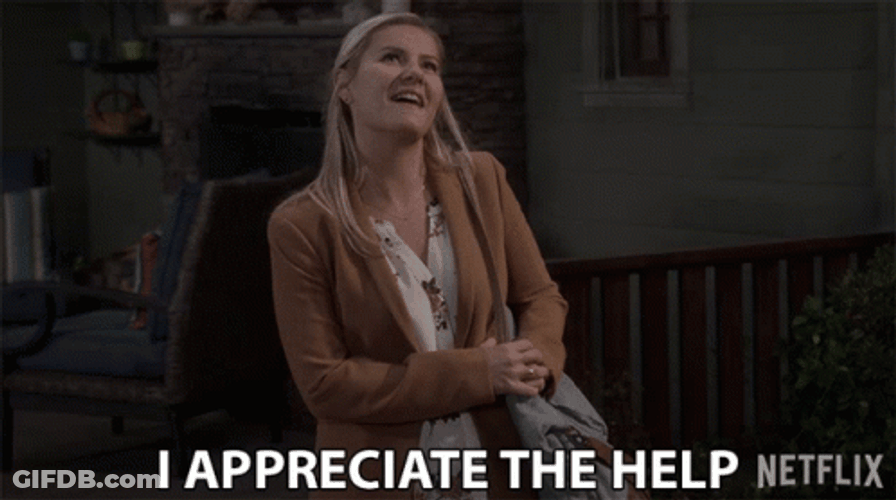 Elisha Cuthber Appreciate The Help GIF