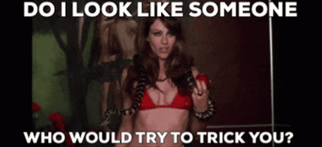 Elizabeth Hurley With A Snake GIF