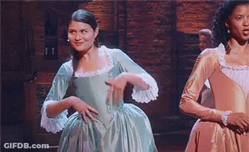 Elizabeth Schuyler Hamilton Cute Pose GIF