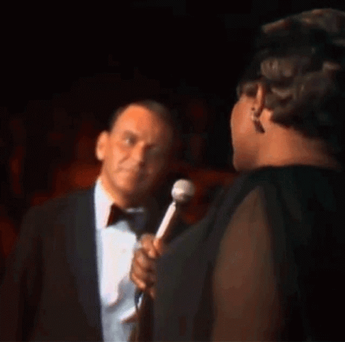 Ella Fitzgerald Frank Sinatra GIF