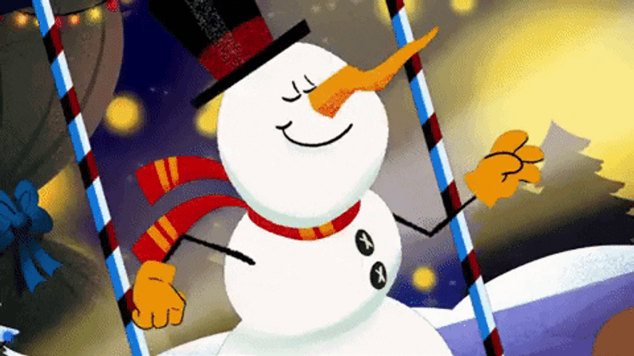 Ella Fitzgerald Frosty Dancing GIF
