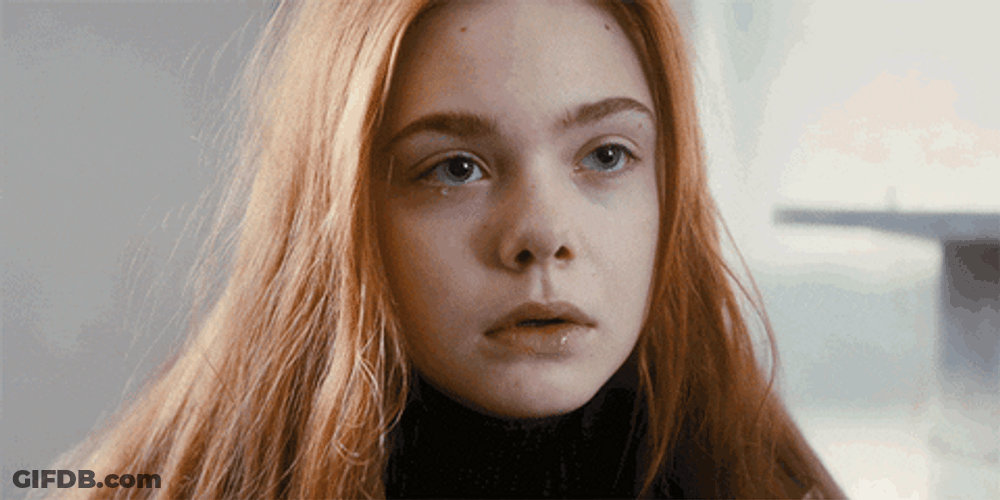 Elle Fanning Crying Ginger And Rosa GIF
