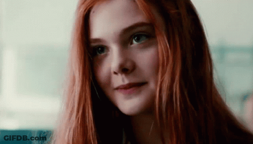 Elle Fanning Smile Ginger And Rosa GIF
