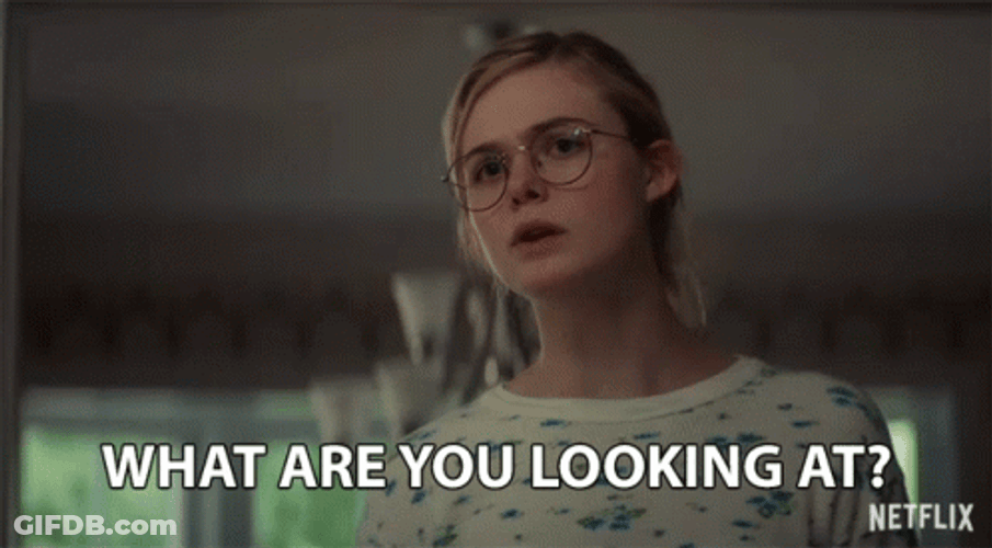 Elle Fanning Violet Markey Curious GIF