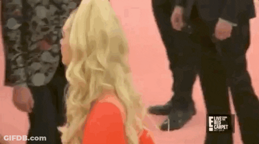 Elle Fanning Walk Met Gala Fashion GIF