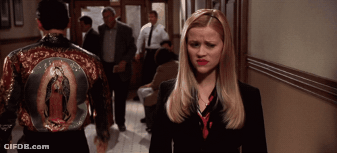Elle Woods Remembered Something GIF