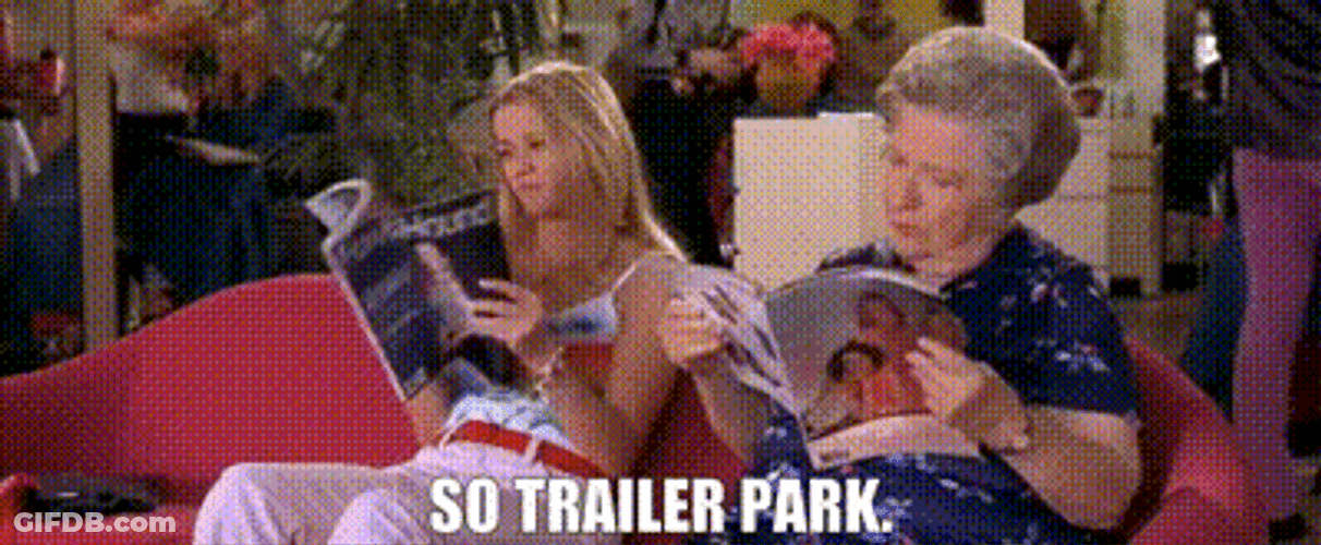 Elle Woods Trailer Park GIF