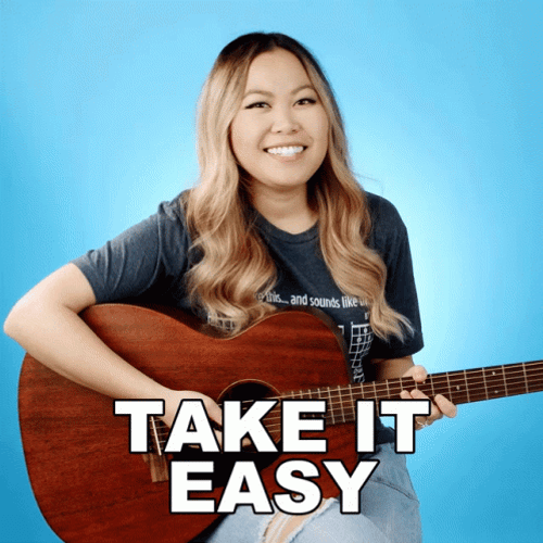 Ellen Chang Take It Easy Playing Guitar GIF