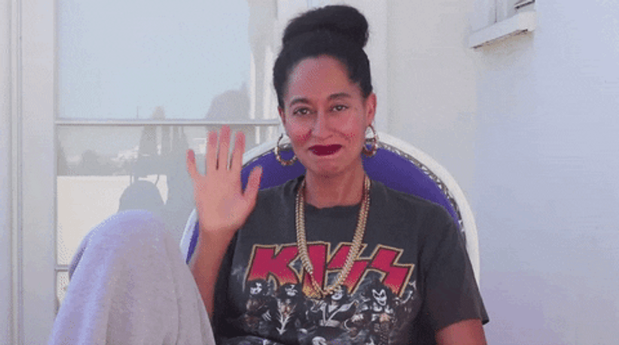 Ellis Ross Hola GIF