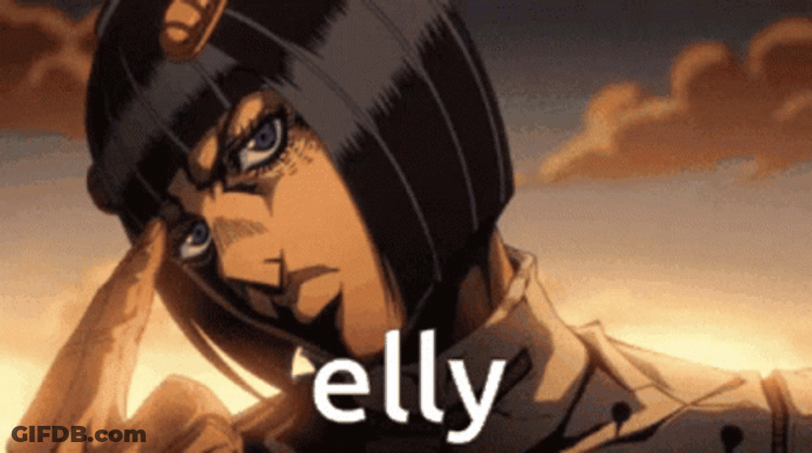 Elly Bruno Bucciarati Jojo's Bizarre Adventure GIF