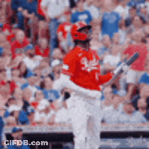 Elly De La Cruz Throws Baseball Bat GIF
