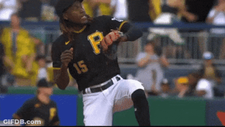 Elly De La Cruz Throws The Ball GIF