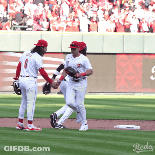 Elly Dela Cruz Jumping High Five GIF