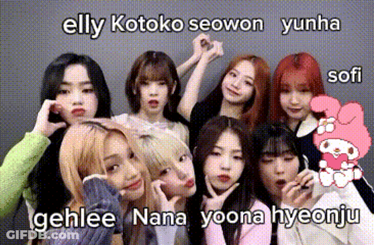 Elly Kotoko Kpop Girl Group GIF