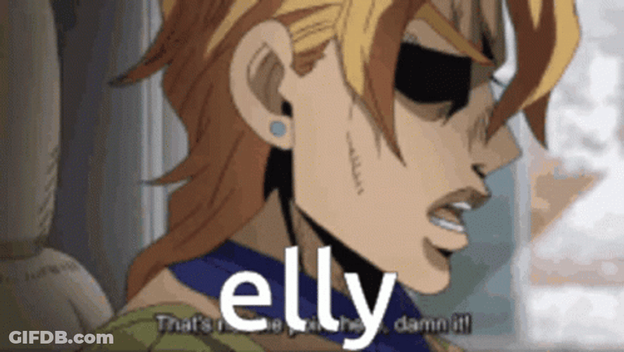 Elly Pannacotta Fugo Jojo's Bizarre Adventure GIF
