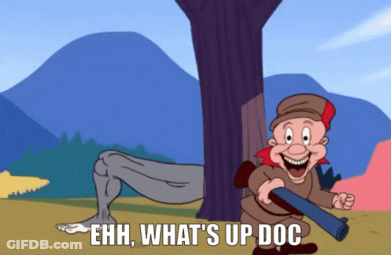Elmer Fudd Ehh Whats Up Doc GIF