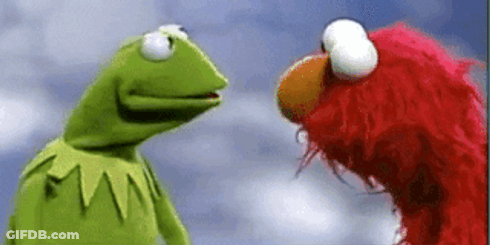Elmo And Kermit GIF