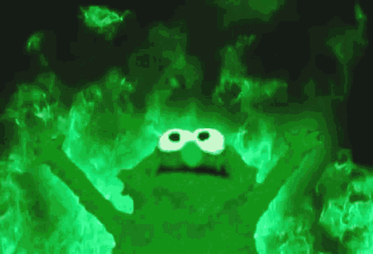Elmo Fire Elmo GIF