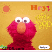 Elmo From Sesame Street Is On The Cover Of A Book GIF