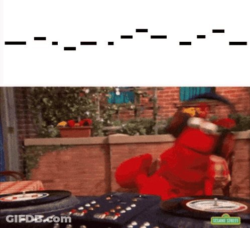 Elmo From Sesame Street Is Playing A Game With A Roulette Wheel GIF