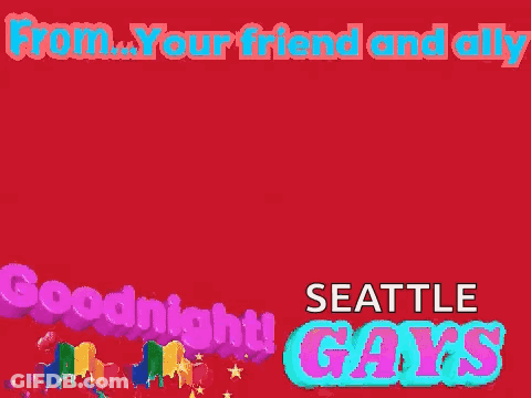 Elmo From Sesame Street Says Goodnight And Ally Seattle Gays GIF