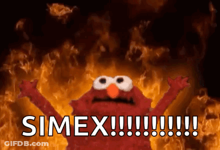 Elmo From Sesame Street Says Simex GIF