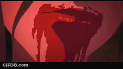 Elmo In Front Of Fire Blood For The Blood God GIF