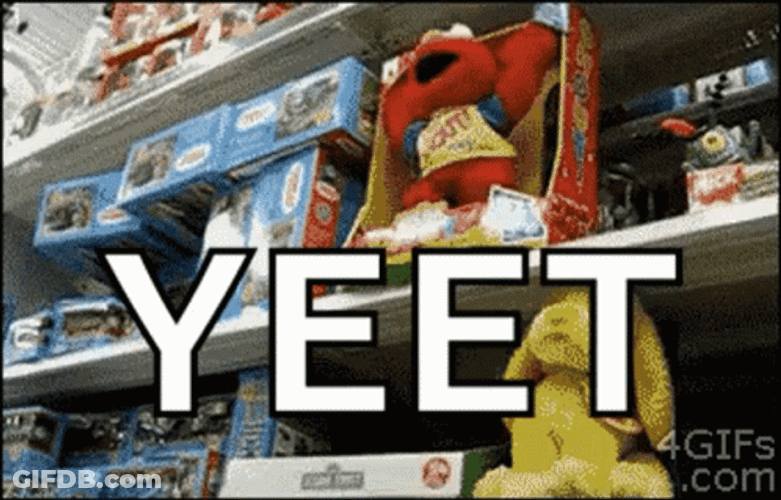 Elmo Meme Jump Off GIF