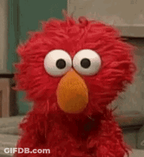 Elmo Meme Stunned GIF