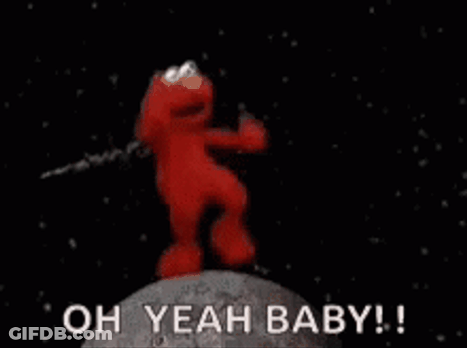 Elmo Oh Yeah Planet GIF